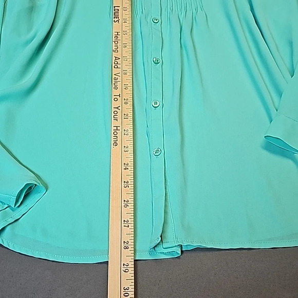 Karen Scott Woman Blouse Sz 1X Like New - Picture 7 of 9